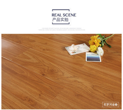 【榮登地板旗艦店地板】榮登仿實木強化地板 復合木地板10mm 格調系列 尼羅河金橡 地暖耐磨 環保促銷【報價、價格、評測、參數】-蘇寧易購